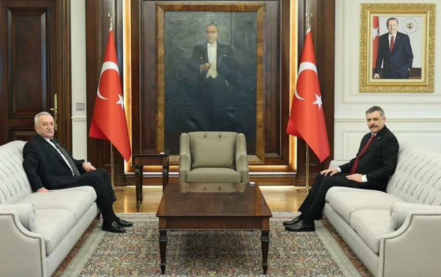 Mehmet Ağar'dan yeni İçişleri Bakanı Mustafa Çiftçi'ye ziyaret