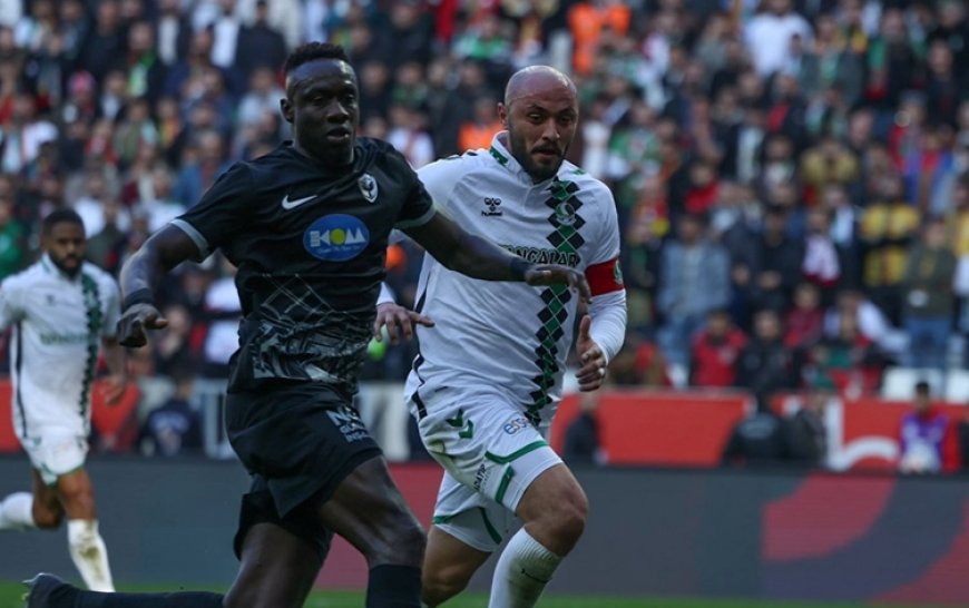 Liderlik koltuğunu riske atan Amedspor, evinde Sakaryaspor'dan puan kaptırdı
