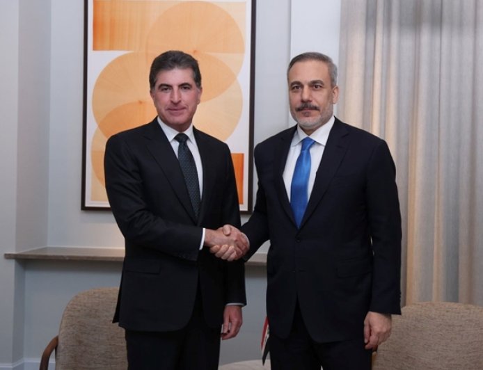Neçirvan Barzani ile Hakan Fidan telefonda görüştü