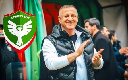 Amedspor’un yeni teknik direktörü belli oldu!