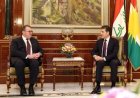 Neçirvan Barzani ve ABD'li Harris: Bizi ortak çıkarlar ve değerler birbirimize bağlıyor