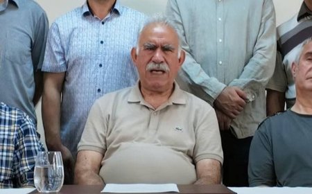 Öcalan: Siyaset yapacağız, silah terk edilmiştir, müthiş bir demokratik siyaset yürüteceğiz