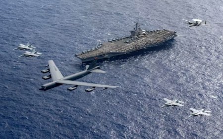 ABD son 48 saatte Orta Doğu'daki üslerine onlarca savaş ve tanker uçağı sevk etti