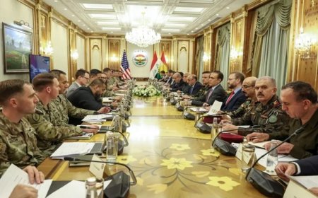 Kürdistan Bölgesi yetkilileri ve ABD heyeti Peşmerge reformunu görüştü