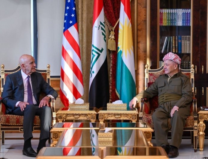 Tom Barrack’tan Başkan Barzani’ye övgü: Efsanevi liderlik, harika bilgelik