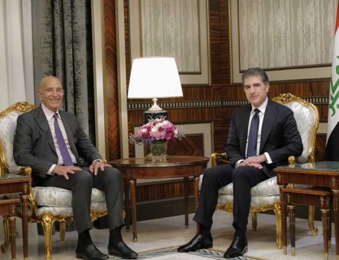 Tom Barrack: Neçirvan Barzani ile kapsamlı bir görüşme gerçekleştirdik
