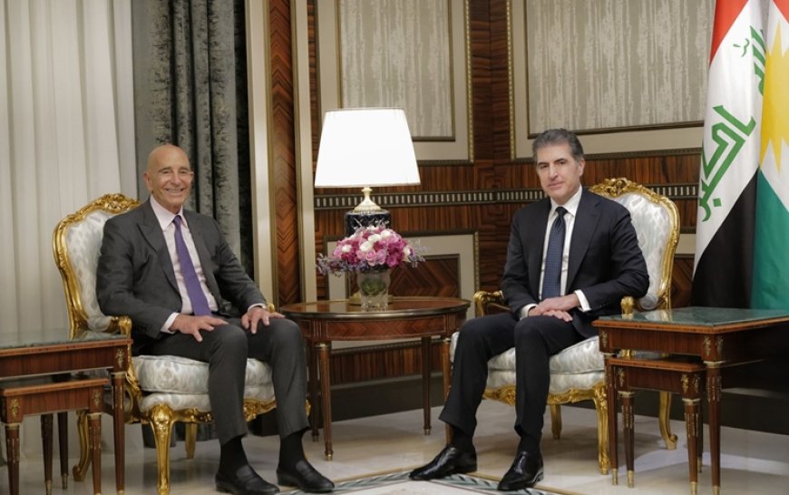 Tom Barrack: Neçirvan Barzani ile kapsamlı bir görüşme gerçekleştirdik