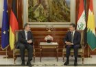 Başkan Neçirvan Barzani, Alman Bakan von Geyr ile bir araya geldi