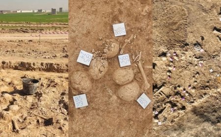 Erbil’de altyapı kazısında tarihi keşif: 1400 yıllık toplu mezardan 100’ü aşkın kafatası çıktı