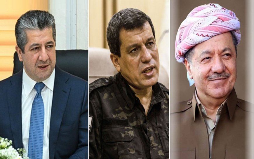 Mazlum Abdi, Başkan Barzani ve Başbakan Mesrur Barzani ile görüştü: Gündem ‘dayanışma’