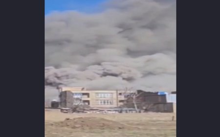 Rojhılat'ın Şino Kentinde Devrim Muhafızları Karargahına hava saldırısı