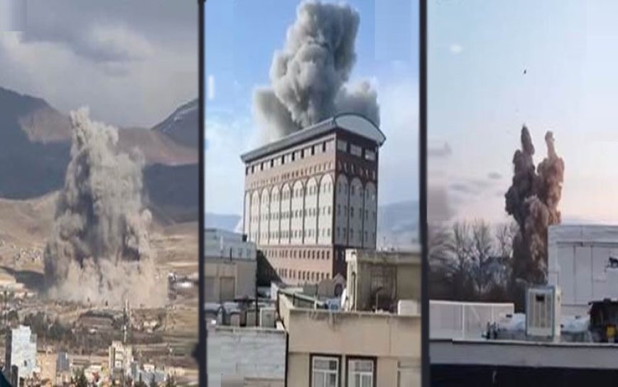 Rojhılat’ta Devrim Muhafızları, İttilaat ve sınır karakolları ağır bombardıman altında