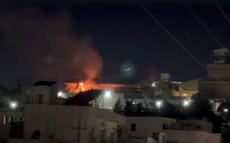 Süleymaniye'de Şiddetli Patlama: Hedef Alınan Yer Amerikalıların Kaldığı Bir Bölge