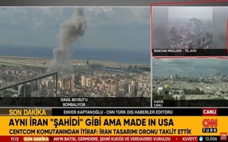 CNN Türk, Maraş’taki deprem görüntüsünü Tel Aviv’de bombardıman diye kullandı