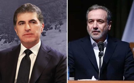 Neçirvan Barzani ile İran Dışişleri Bakanı Erakçi arasında görüşme