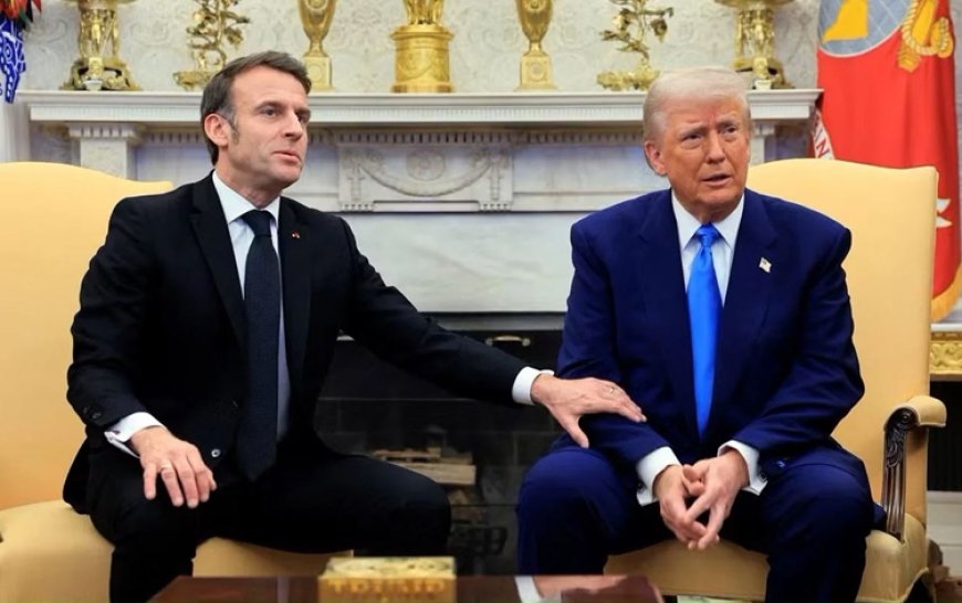 Macron ve Trump, İran’ın saldırılarını ve Lübnan’ı görüştü