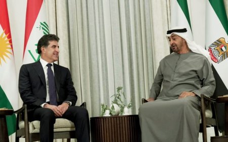 Neçirvan Barzani ve Muhammed bin Zayed görüştü: 'Diplomatik çabalar yoğunlaştırılmalı'