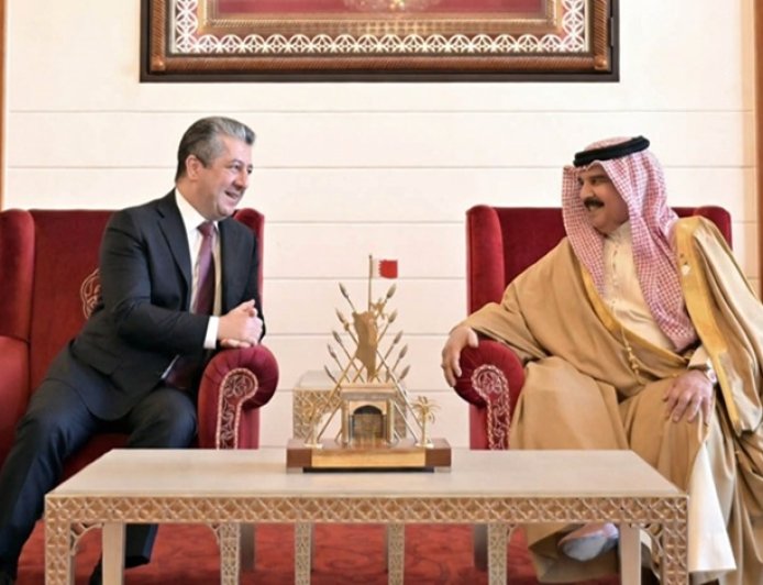 Başbakan Barzani, Bahreyn Kralı ile bölgedeki durumu görüştü