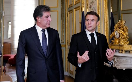 Neçirvan Barzani ile Macron telefonda görüştü: 'Uluslararası çabalar yoğunlaşmalı'