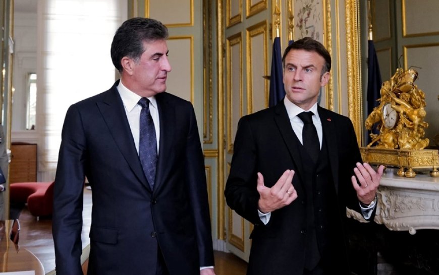 Neçirvan Barzani ile Macron telefonda görüştü: 'Uluslararası çabalar yoğunlaşmalı'