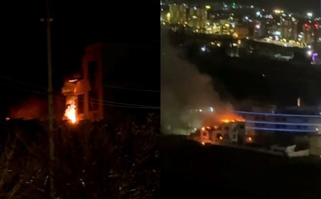 Süleymaniye’de şehir merkezi ve askeri noktalar kamikaze İHA’larla 6 kez hedef alındı