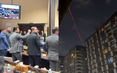 Irak Parlamentosu’nda gergin oturum: ‘ABD ve İsrail’e ölüm’ sloganları atıldı