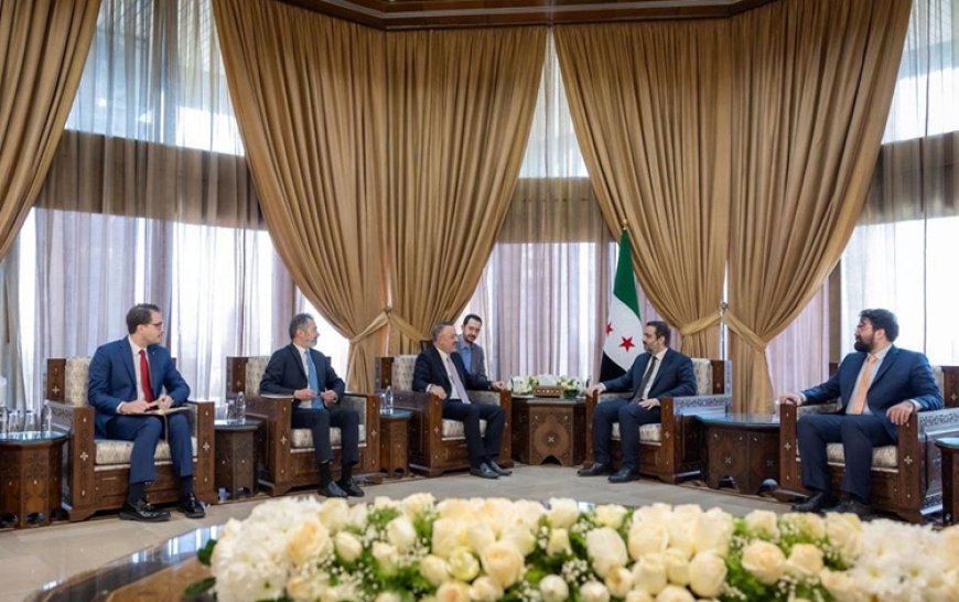 Şeybani, Türkiye'nin Şam Büyükelçisi Yılmaz'la görüştü