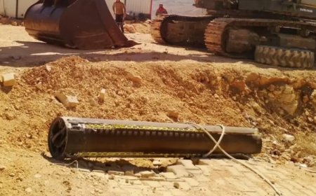 MSB duyurdu: Antep’e füze parçası düştü