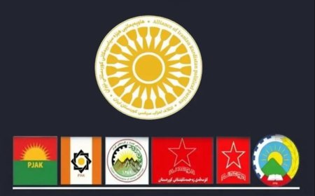 İran Kürdistanı Siyasi Partiler İttifakı’nın yeni logosu: Med mirasından modern birliğe