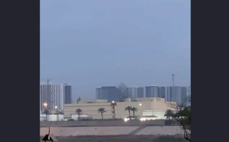 Bağdat’ta ABD Büyükelçiliği’ne saldırı: Kompleksten dumanlar yükseliyor