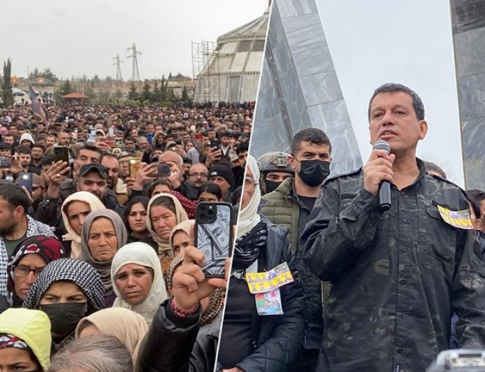 Mazlum Abdi, Kobani’de: ‘Esir olan 300 arkadaşımız daha serbest bırakılacak'