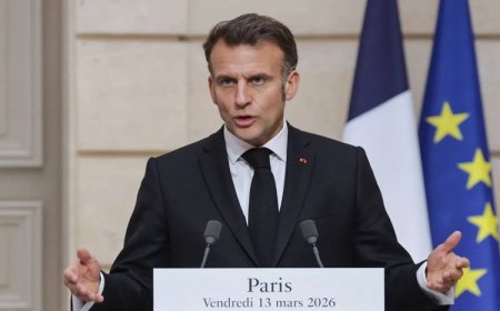 Macron: Denizlerimiz, okyanuslarımız, çağdaş çatışmaların yeni alanları