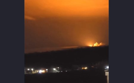Erbil’e Bağlı Soran’da Art Arda Patlamalar ve Yangın