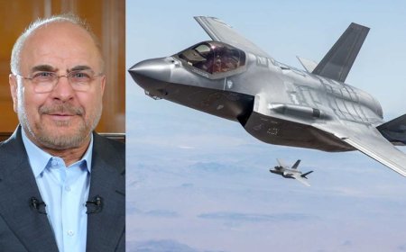 İran Meclis Başkanı: Dünyada ilk kez F-35'i biz hedef aldık