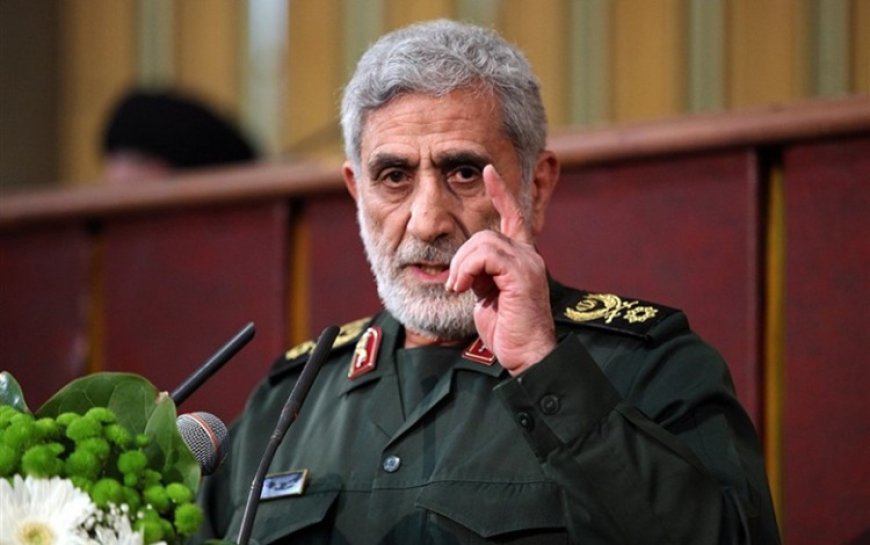 Kudüs Gücü Komutanı Kaani: Direniş cephelerinin birliği Amerika ve İsrail'in kabusu olacak