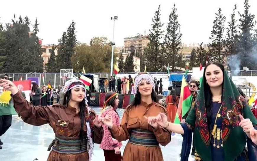 Kürtler Şam’da ilk kez Newrozu yasaksız kutladı