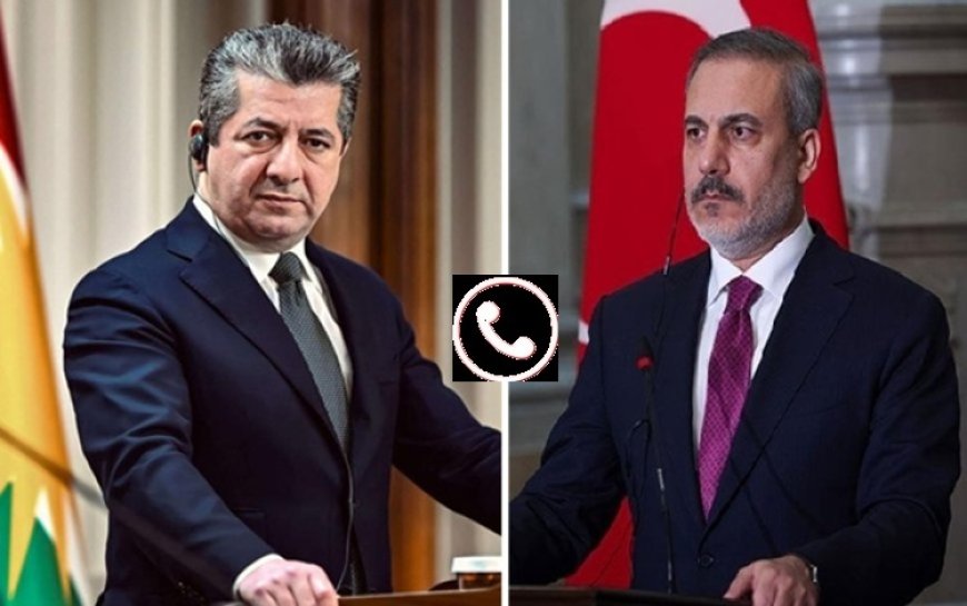 Hakan Fidan’dan Başbakan Mesrur Barzani’ye Peşmergeler için taziye telefonu