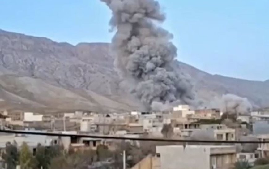 Rojhılat'ta Kirmaşan, Hemedan ve Lorestan yoğun bombardımana hedef oldu