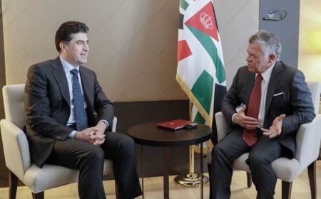 Ürdün Kralı II. Abdullah’tan Başkan Neçirvan Barzani’ye destek mesajı
