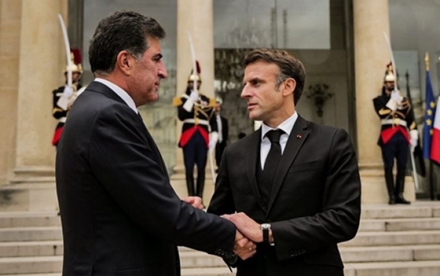 Fransa Cumhurbaşkanı Macron, Başkan Neçirvan Barzani’yi telefonla aradı