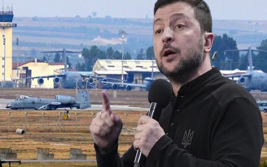 Zelenskiy'den İncirlik iddiası: "Rus uyduları tarafından İran'a servis edildi"