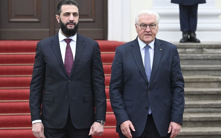 Sara, Alman Cumhurbaşkanı Steinmeier ile bir araya geldi
