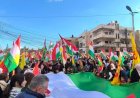 Rojava’da halk Kürdistan Bölgesi için sokaklara döküldü