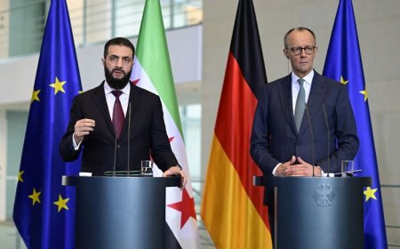 Almanya Başbakanı Merz: Kürtlerle vardığı uzlaşı için Şara’ya teşekkür ederim