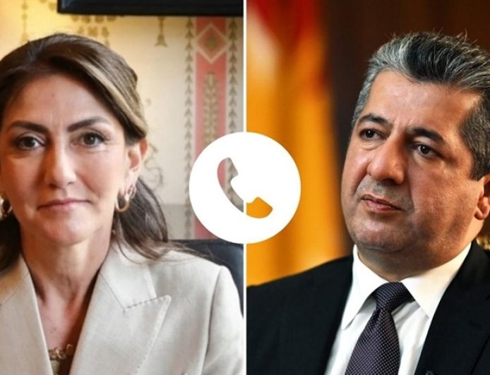 Başbakan Mesrur Barzani, Hollanda Savunma Bakanı Dilan Yeşilgöz ile görüştü