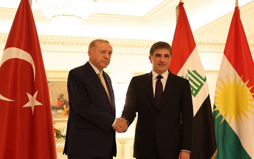 Türkiye Cumhurbaşkanı Erdoğan’dan Başkan Neçirvan Barzani’ye 'geçmiş olsun' telefonu