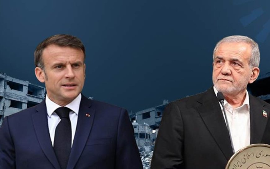Pezeşkiyan - Macron görüşmesi: Lübnan’a saldırıların durması ateşkes şartı