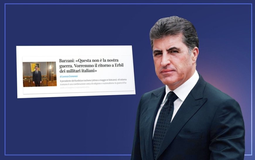 Neçirvan Barzani: Amerikalılar bizimle İran’daki rejimi değiştirme konusunu konuşmadı