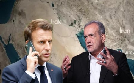 Macron'dan Pezeşkiyan'a Hürmüz'ü açma çağrısı