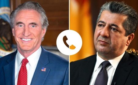 Mesrur Barzani ile ABD’li Bakan Burgum görüştü: Enerji işbirliği masada
